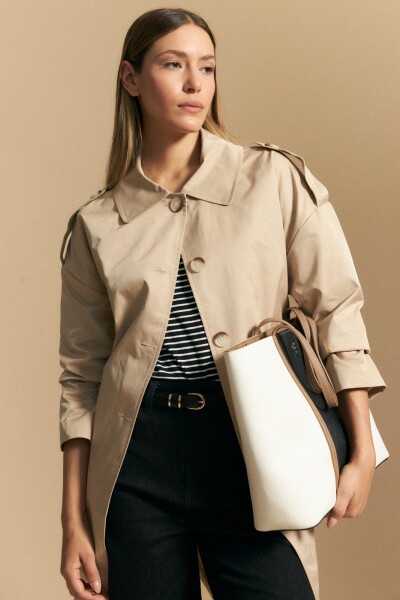 TRENCH CRANS Beige