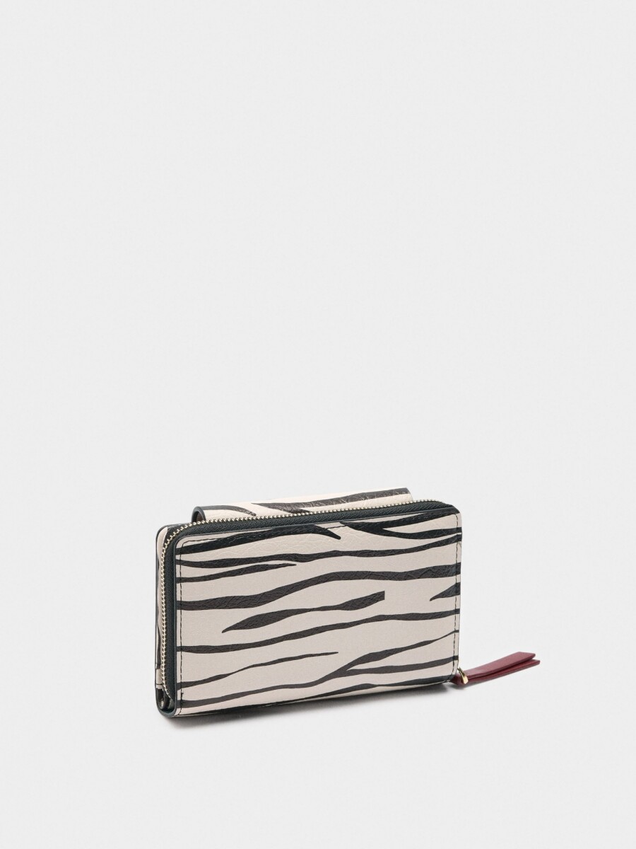 Cartera Estampado Animal M multicolor