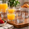 Vaso vidrio 240 ml rock H 8.5 cms Vaso vidrio 240 ml rock H 8.5 cms