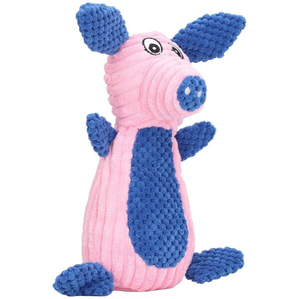Juguete Peluche Perro Mascota Masticable Felpa Para Ansiedad Color Variante Puerco