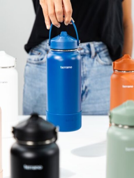 Botella Térmica con Pico 550mL. Terracota