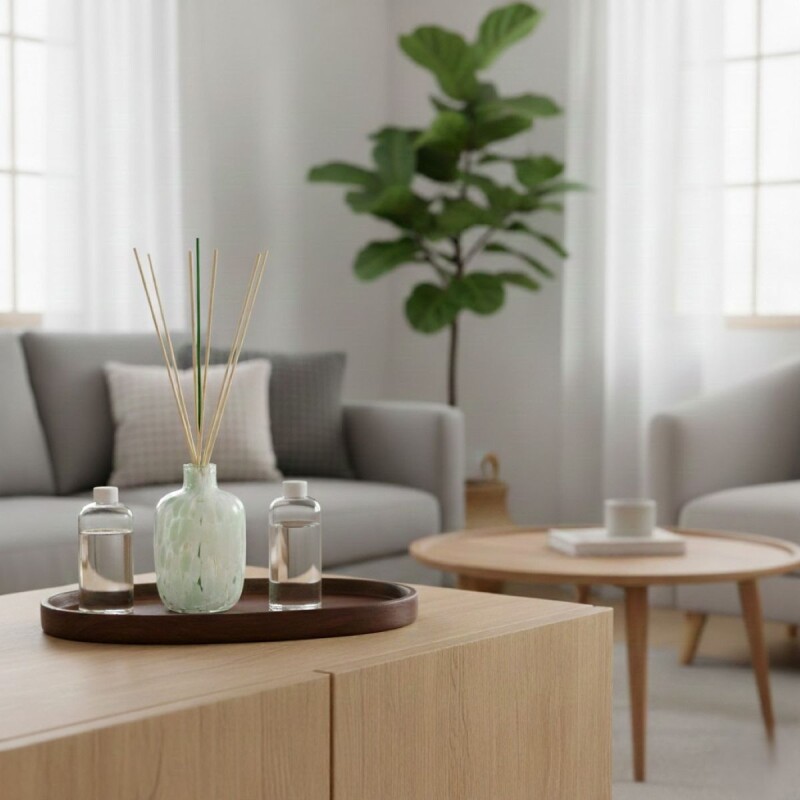 DIFUSOR AROMATICO FLORES DE LINO C/ACCES 850ML Unica