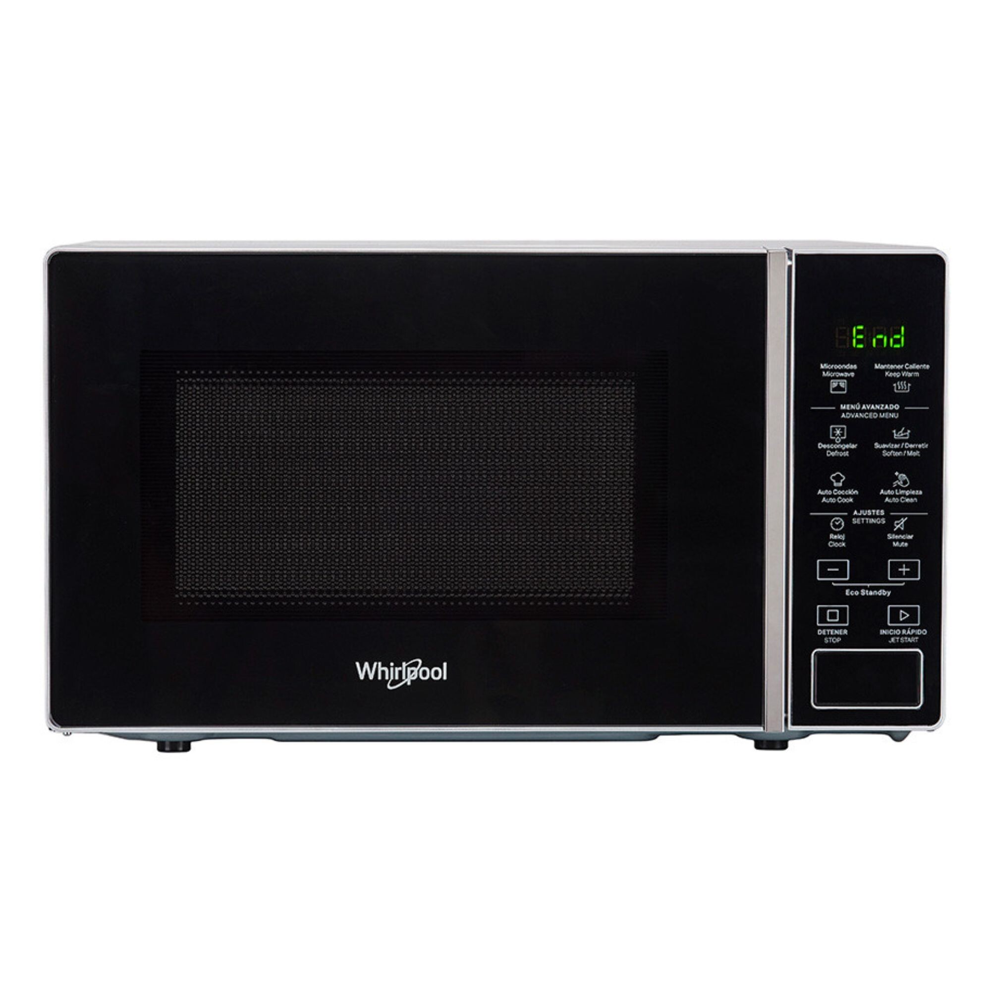 Microondas Whirlpool WMS20S 20 Litros Sin Grill Silver