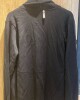 Campera Maxi Cardigan Negro
