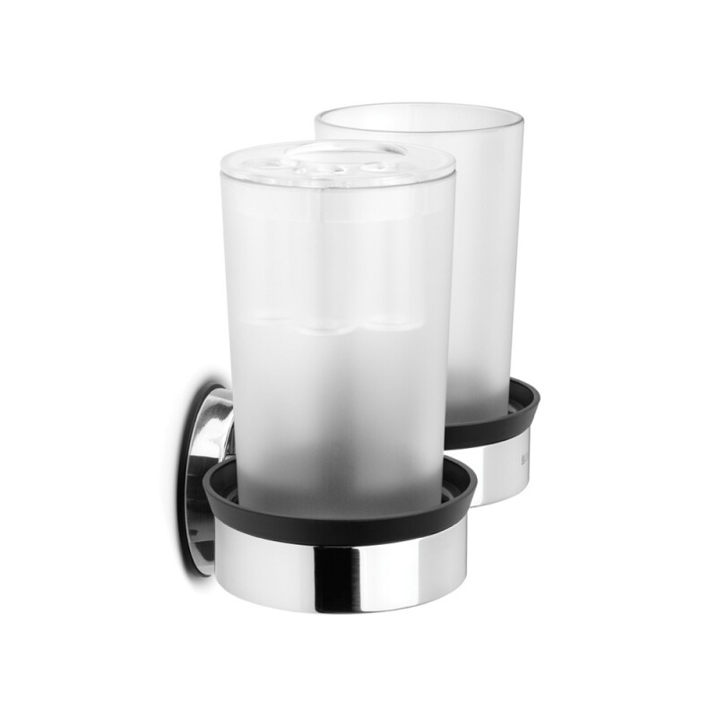 Vaso y soporte para cepillos de dientes - Brabantia Vaso y soporte para cepillos de dientes - Brabantia