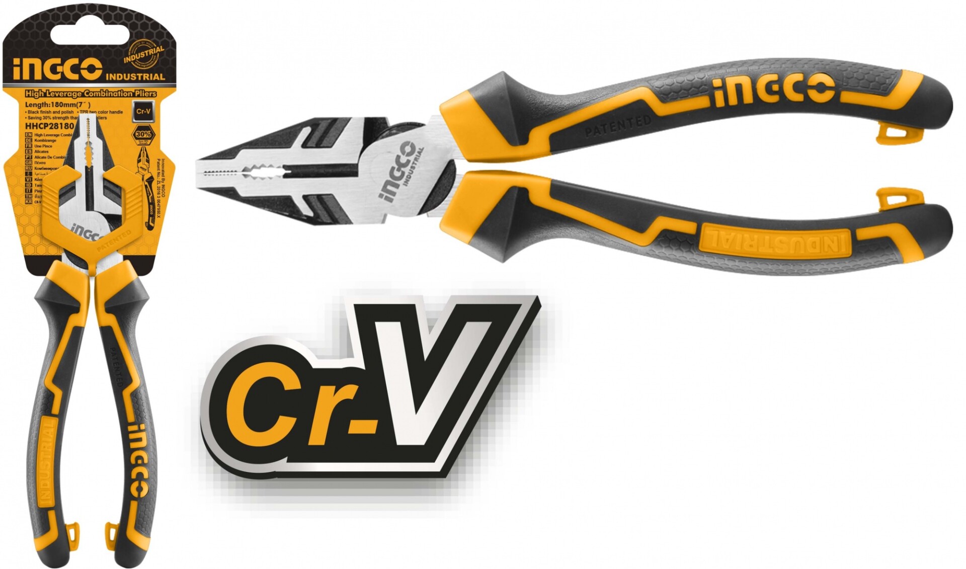 PINZA ENERGY SAVIN UNIVERSAL 8´´ INGCO HHCP28200 