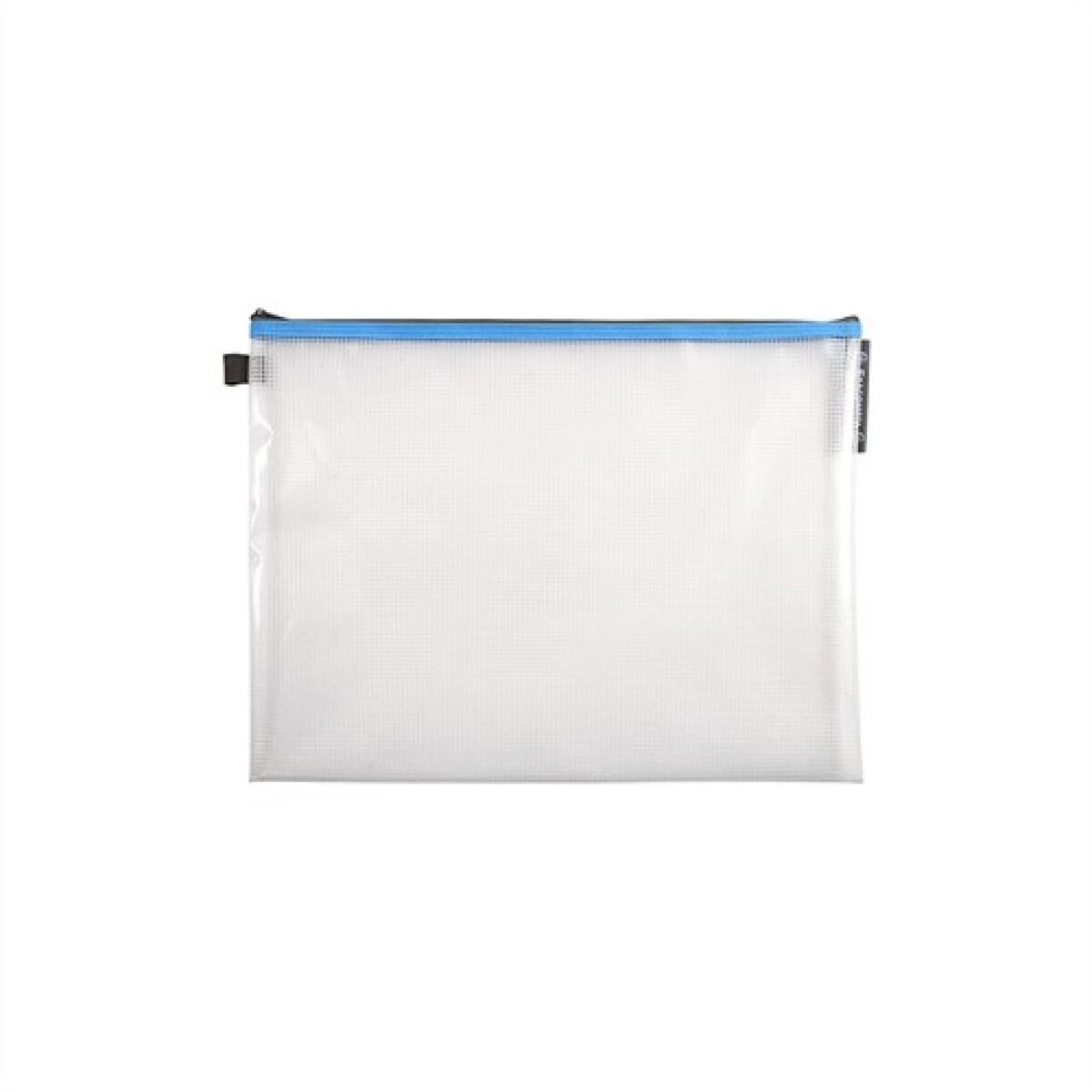 Estuche A4 con cierre - Celeste 