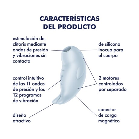 Satisfyer Seal You Soon Doble Air Pulse Vibrador Satisfyer Seal You Soon Doble Air Pulse Vibrador