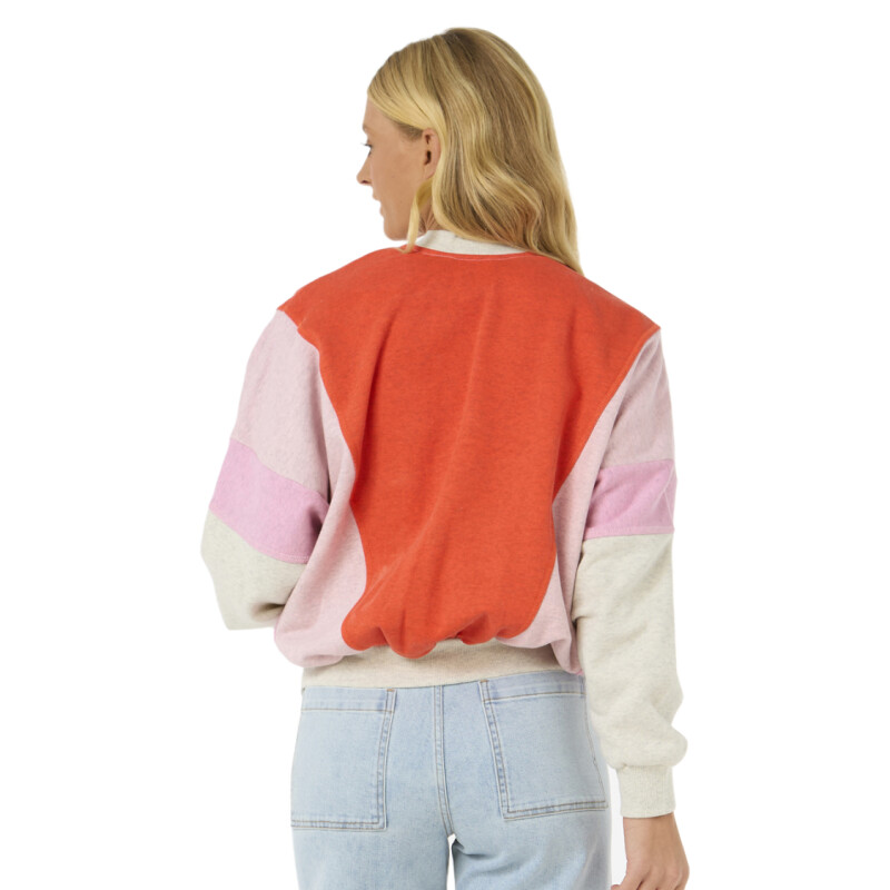Canguro Rip Curl Colour Block Zip Thru Canguro Rip Curl Colour Block Zip Thru
