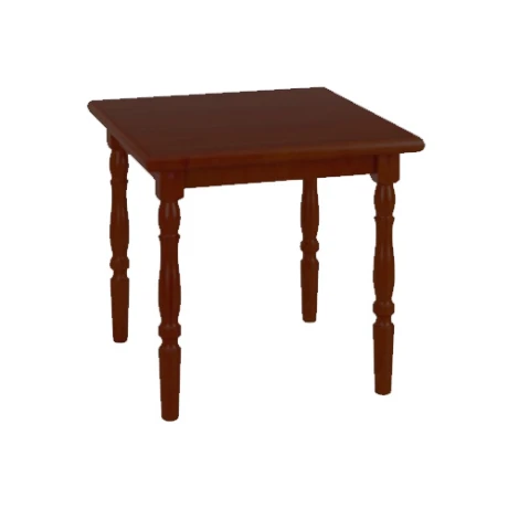 Mesa 80x80x76 Linea Parma Tabaco