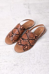 Sandalia Ocre