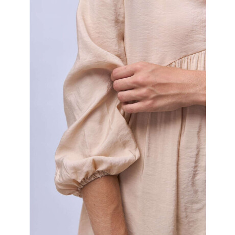 Vestido Doli Beige
