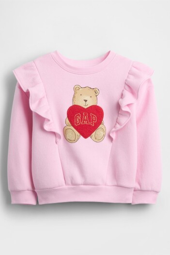 Buzo Deportivo Logo Gap Toddler Niña Primrose Pink