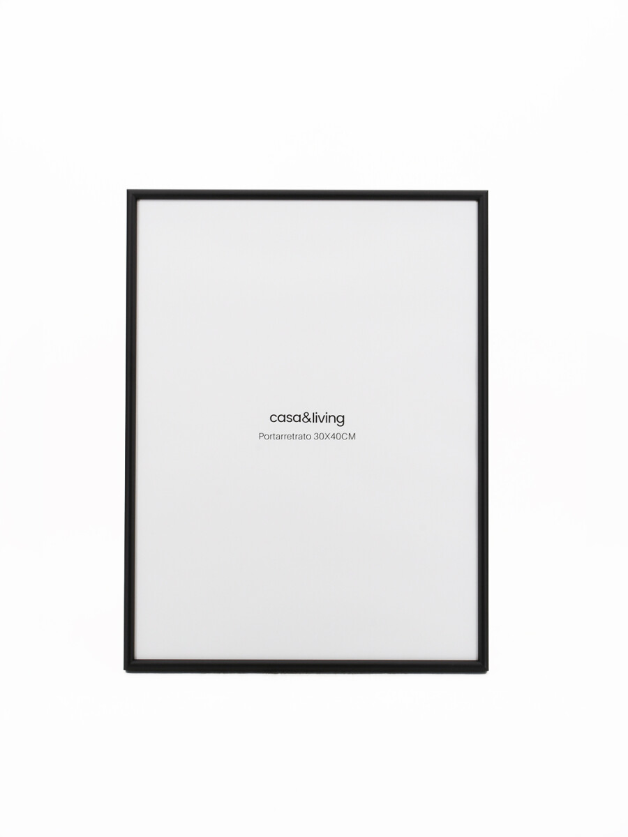 PORTARRETRATO - NEGRO 