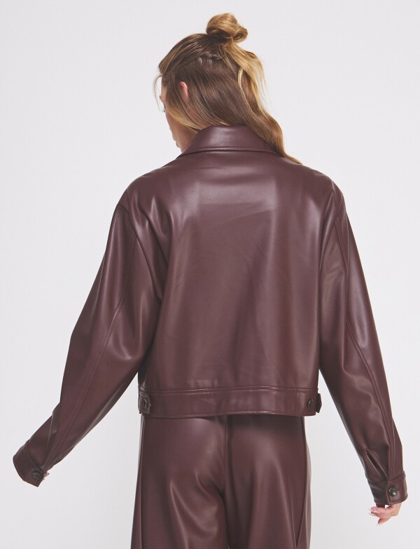 Camperita Eco Cuero BORDEAUX