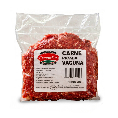 Carne Picada Vacuna CampoSur 500g Carne Picada Vacuna CampoSur 500g