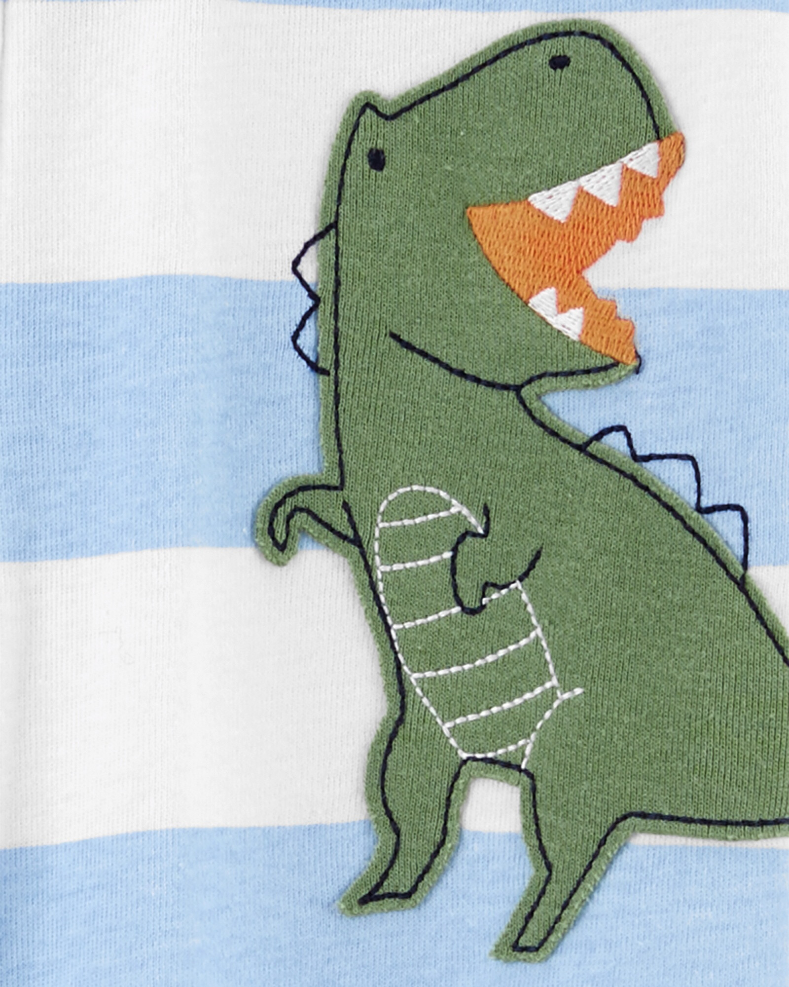 Pijama una pieza de algodón estampa dinosaurio Pijama una pieza de algodón estampa dinosaurio