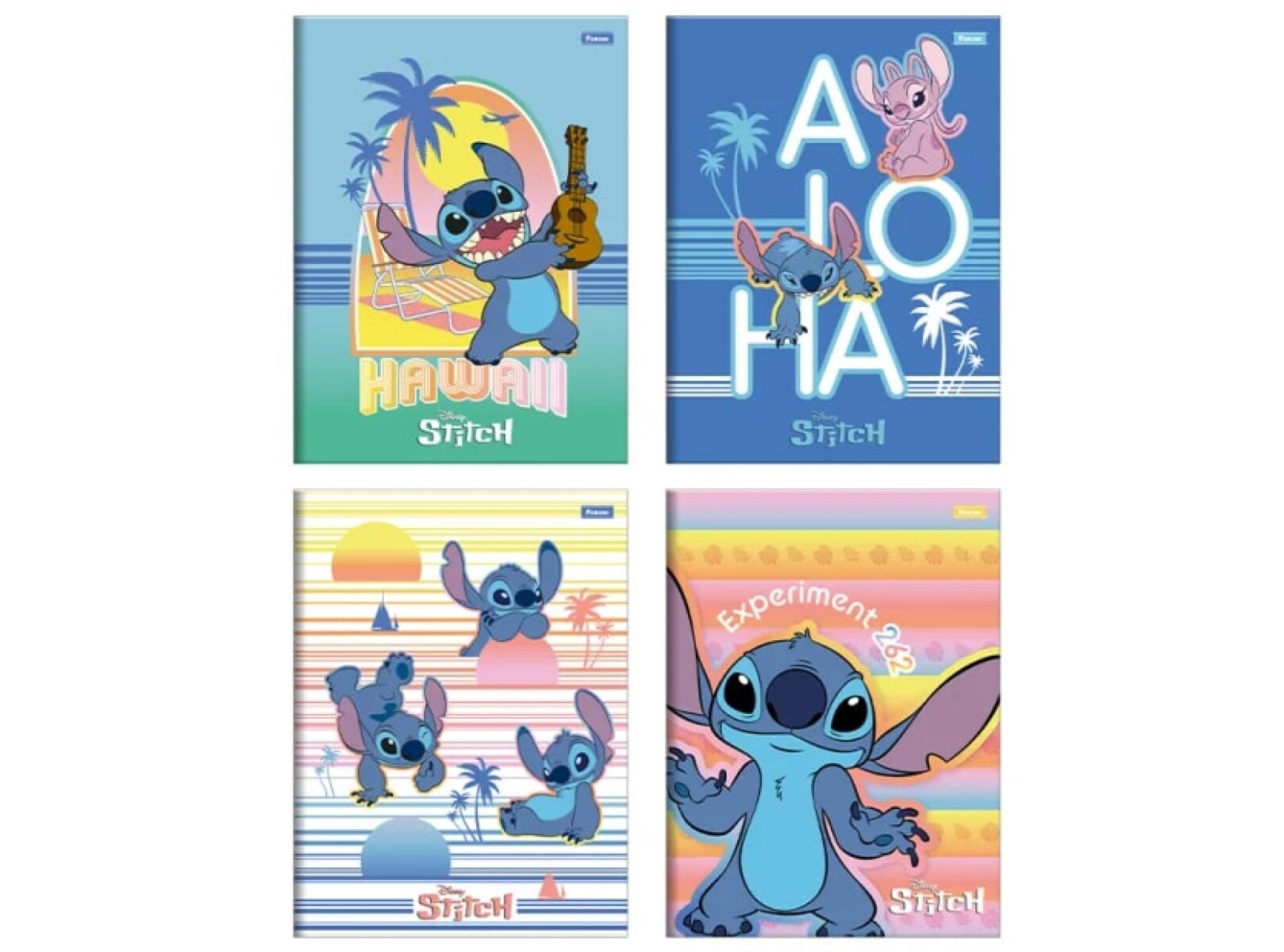 Cuadernola Foroni Stitch 80 hojas Engrampada 