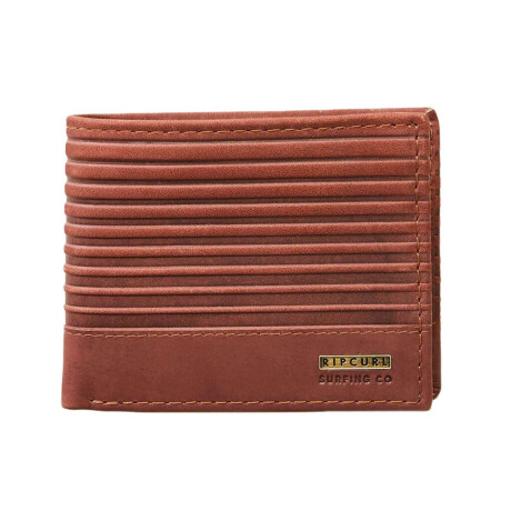 Billetera Rip Curl Stagger Rfid 2 In 1 Marrón