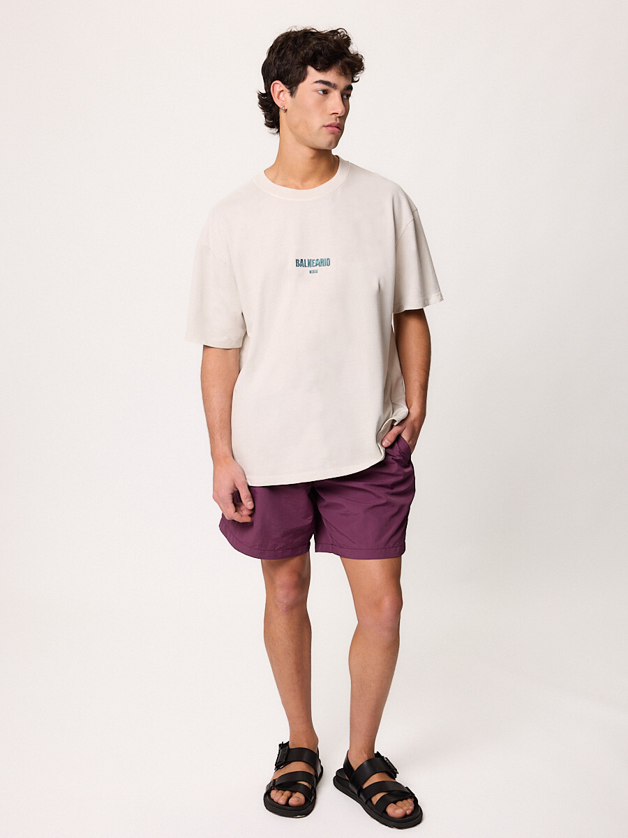T-SHIRT M/C VITAK DIXIE Gris Claro