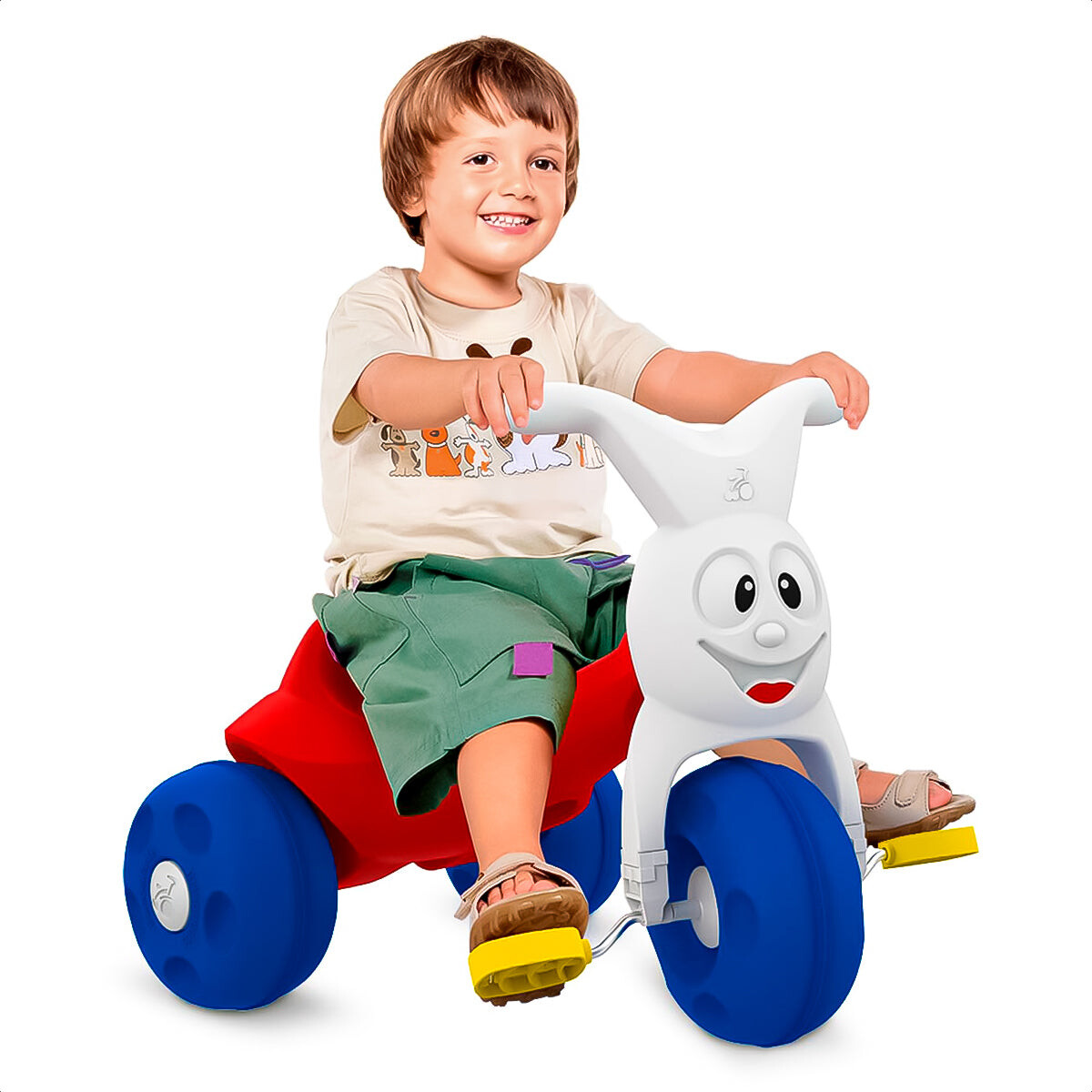 Triciclo A Pedal Infantil Europa C/ Asiento Anatómico 