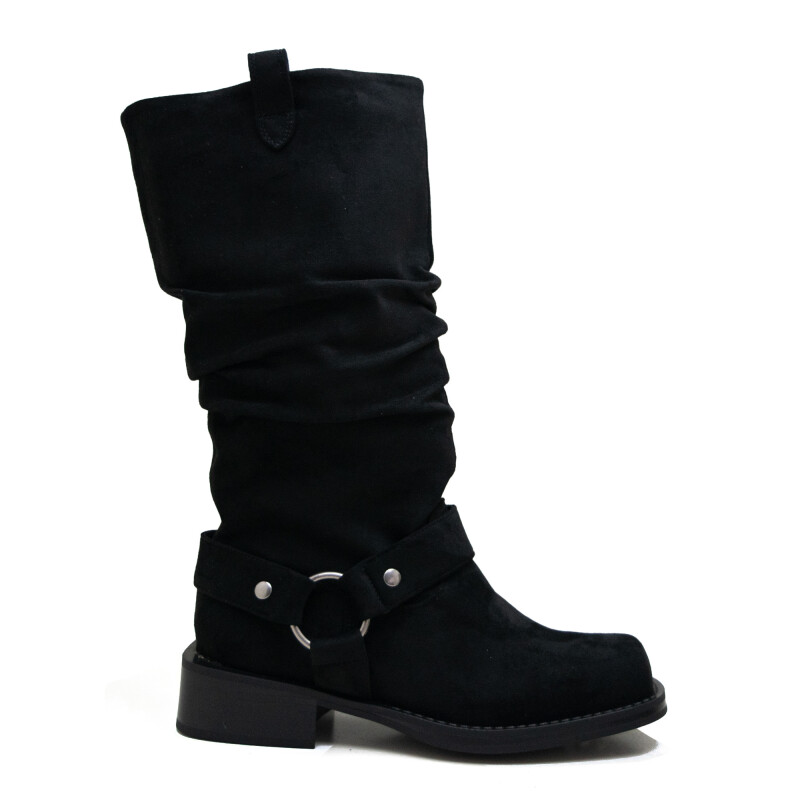 Botas Country caña alta de Mujer - HX2946-B9045 Negro