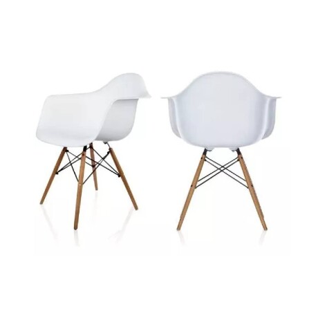 Juego de comedor Con Mesa Circular de 120cm + 4 Sillas Eames Con Apoyabrazo Juego de comedor Con Mesa Circular de 120cm + 4 Sillas Eames Con Apoyabrazo