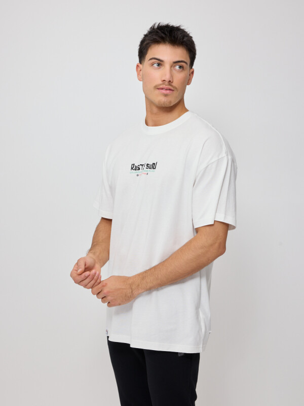 T-SHIRT EXAVI RUSTY Blanco