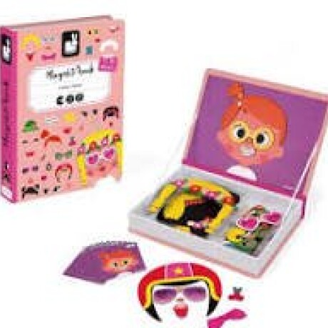 MAGNETIC BOOK CRAZY FACES CHICAS JANOD MAGNETIC BOOK CRAZY FACES CHICAS JANOD