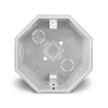 CAJA DE CONEXIÓN OCTOGONAL 10x10 GRIS. KALOP CAJA DE CONEXIÓN OCTOGONAL 10x10 GRIS. KALOP