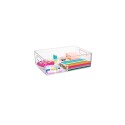 ORGANIZADOR ACRILICO DIAMOND 31X22X9CM Sin color