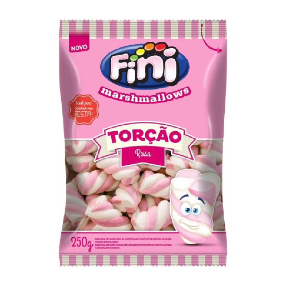 Marshmallow Fini Twist Rosa X250g 