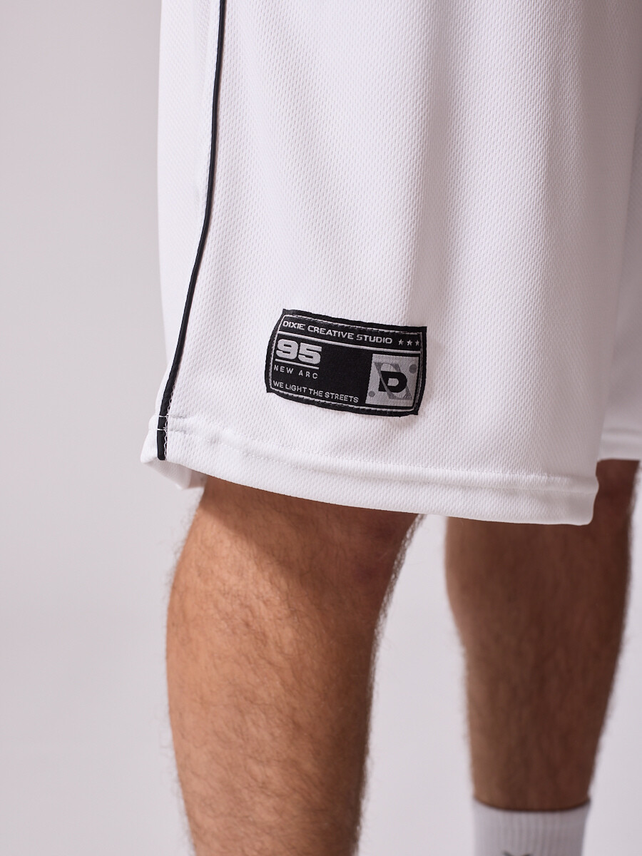 SHORT BASKET VONO DIXIE Blanco