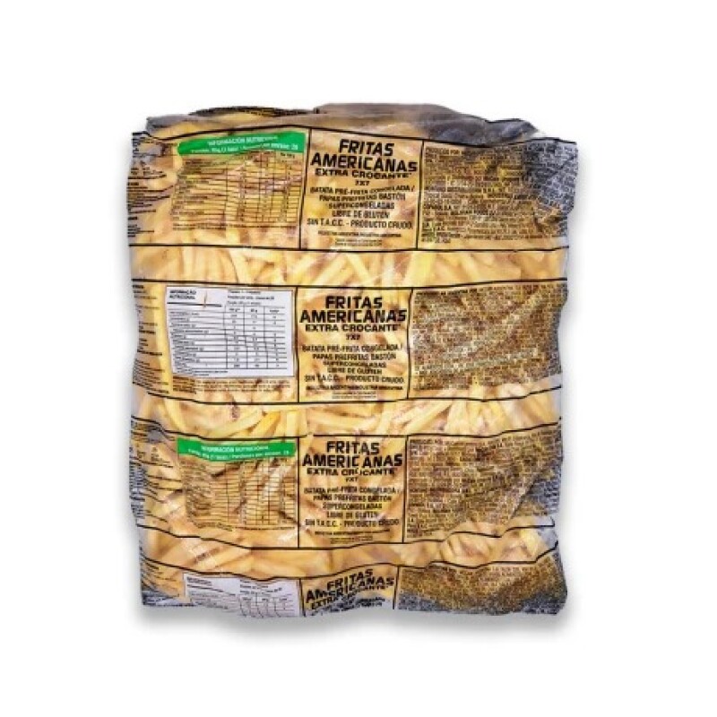 PAPA FRITA AMERICANA EXTRA CROCANTE 7MM 2,5 KGS PAPA FRITA AMERICANA EXTRA CROCANTE 7MM 2,5 KGS