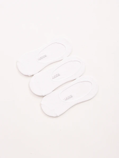 MEDIAS BASICAS PACK X3 BLANCO