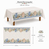 Mantel Rectangular Karsten Limpia Facil 1.40x2.10cm - Cha da Tarde Mantel Rectangular Karsten Limpia Facil 1.40x2.10cm - Cha da Tarde