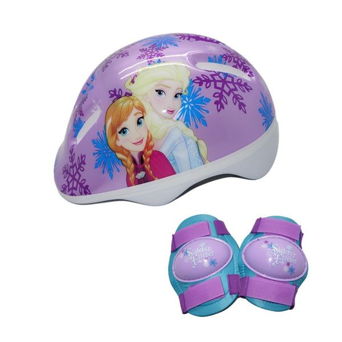 Set de Protección Infantil Casco con Protectores Frozen 