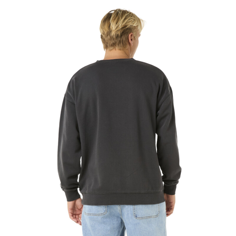 Buzo Rip Curl Classic Surf Wash Crew - Negro Buzo Rip Curl Classic Surf Wash Crew - Negro