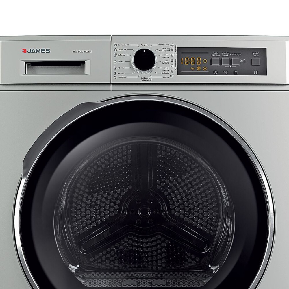 Secarropas SEV 80 C SILVER - James Secarropas SEV 80 C SILVER - James