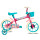 Bicicleta Infantil Verden Con Rueditas Montaña Rod 12 Violeta