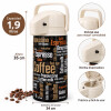 Termo Dispensador para Café 1,9 Litros con Fuelle Dispensador Negro