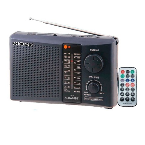 Radio Portátil Xion XI-RA28BT AM/FM/BT/USB Radio Portátil Xion XI-RA28BT AM/FM/BT/USB