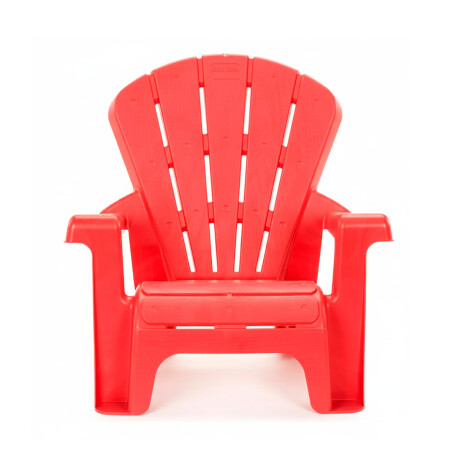 Silla P/Niños Little Tikes Plástico Resistente N1 Usa Rojo