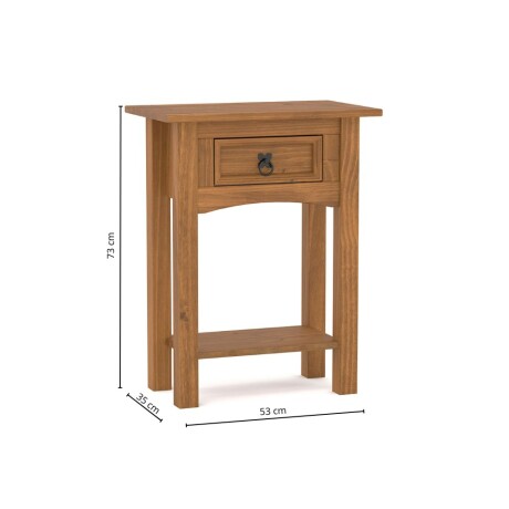 Mesa de Luz 1 Cajón Línea Naturale Roble