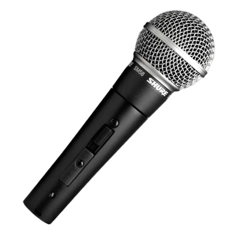 MICRÓFONO DINÁMICO SHURE SM58S CARDIODE CON SWITCH MICRÓFONO DINÁMICO SHURE SM58S CARDIODE CON SWITCH