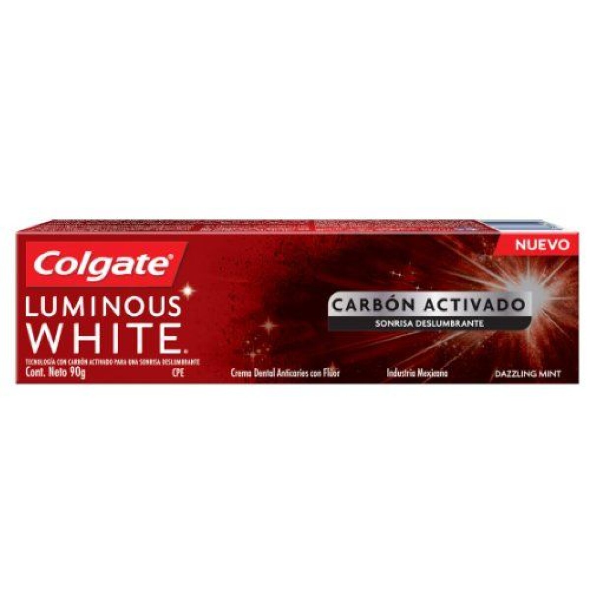 Colgate Pasta Dental Luminous White Carbon 90 g 