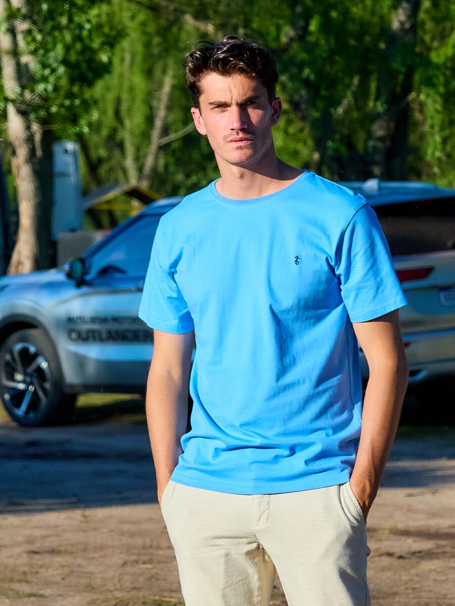 T-shirt Tranquera Premium - Celeste 