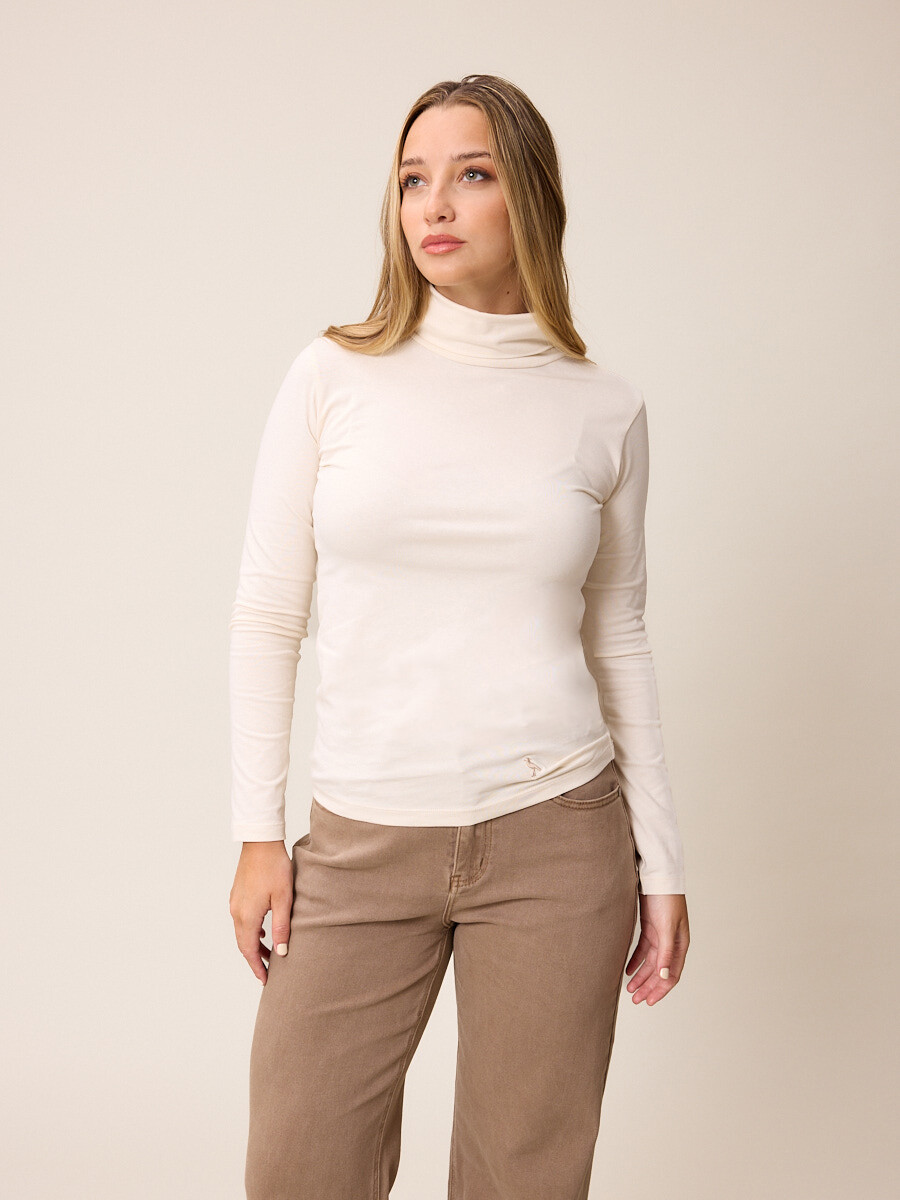 T-SHIRT M/L MUTORA POLANCO - Natural 