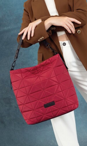 CARTERA ZINNIA BORDEAUX