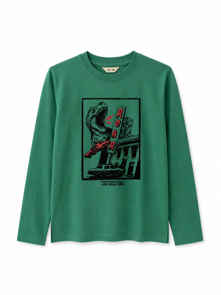 REMERA SPORT VERDE